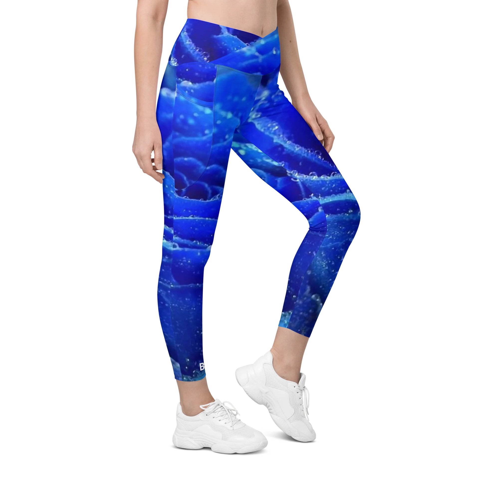 'Your Love' Crossover Leggings with Pockets product image (5)