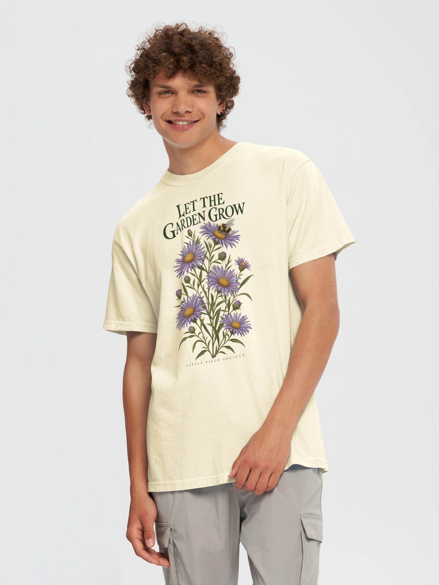 Let the Garden Grow — Aster & Bee T-Shirt product image (2)