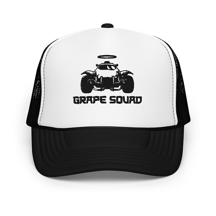 Octane v2 Embroidered Trucker Hat (Black) product image (31)