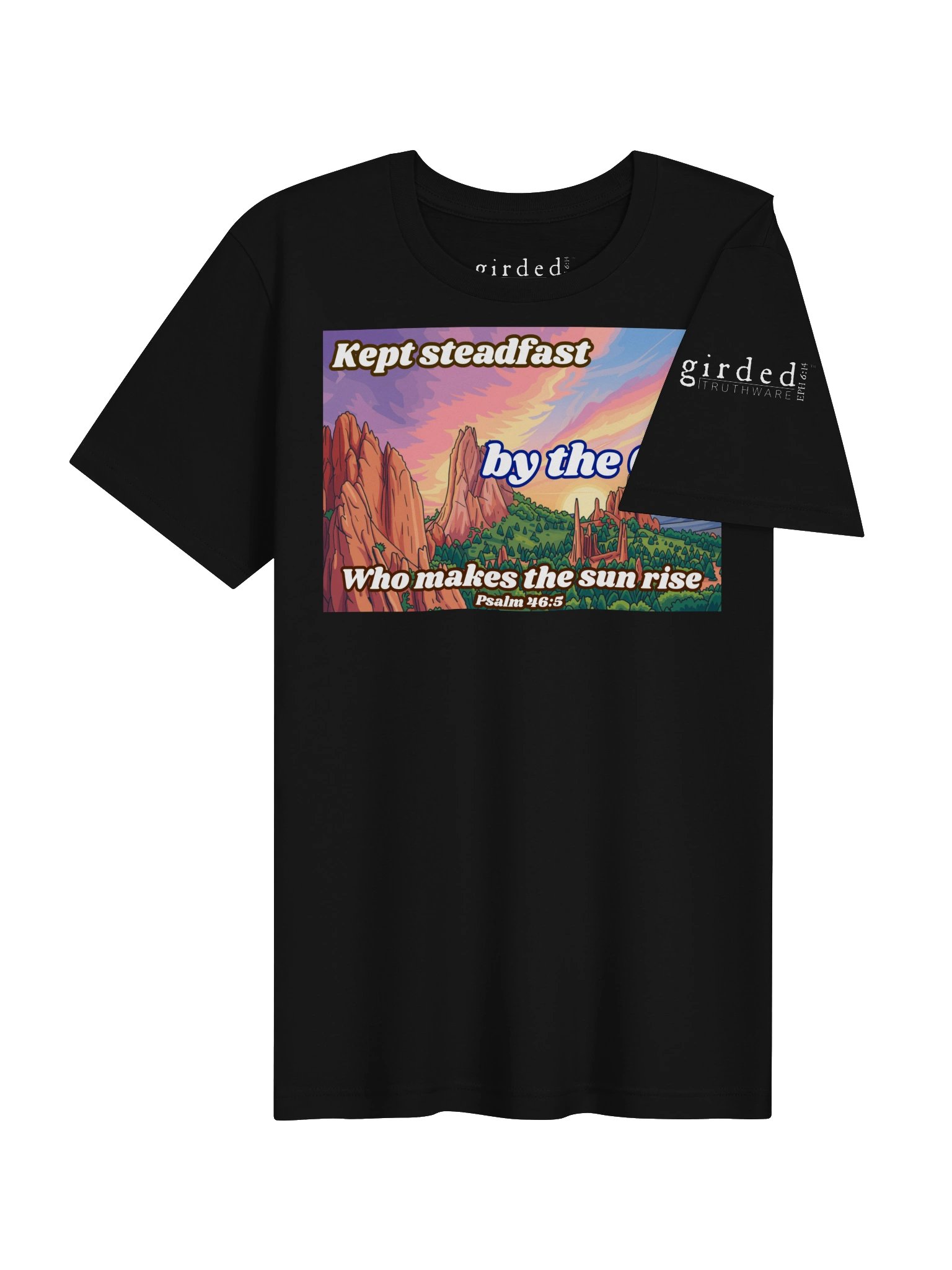 Kept Steadfast Psalm 46:5 Tee product image (4)