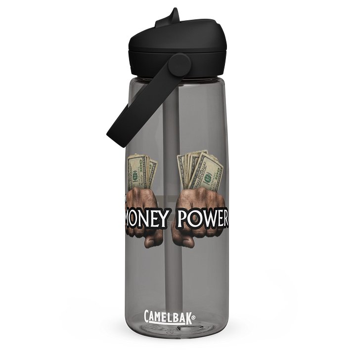Money Power Flip Straw Water Bottle product image (1)