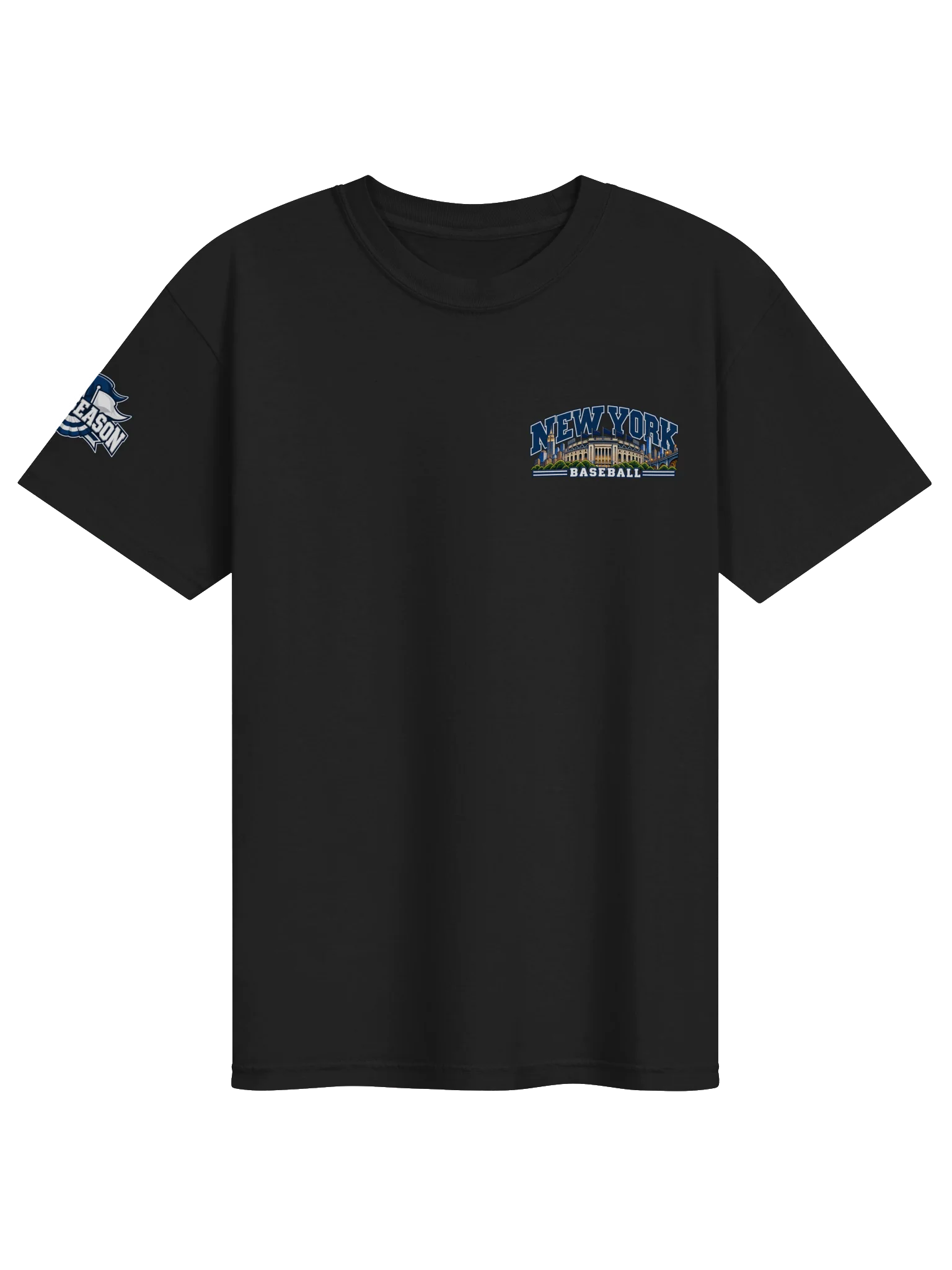 New York Bronx Baseball 2026 "Postseason" Animated Player Back Print T-Shirt product image (1)
