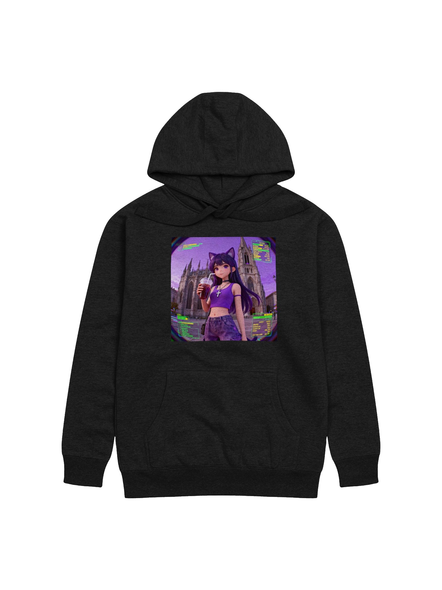 Feline Futurism Unisex Hoodie product image (1)