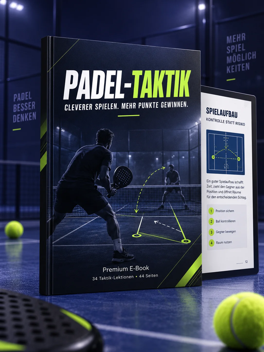 Padel-Taktik – Cleverer spielen, mehr Punkte gewinnen product image (1)