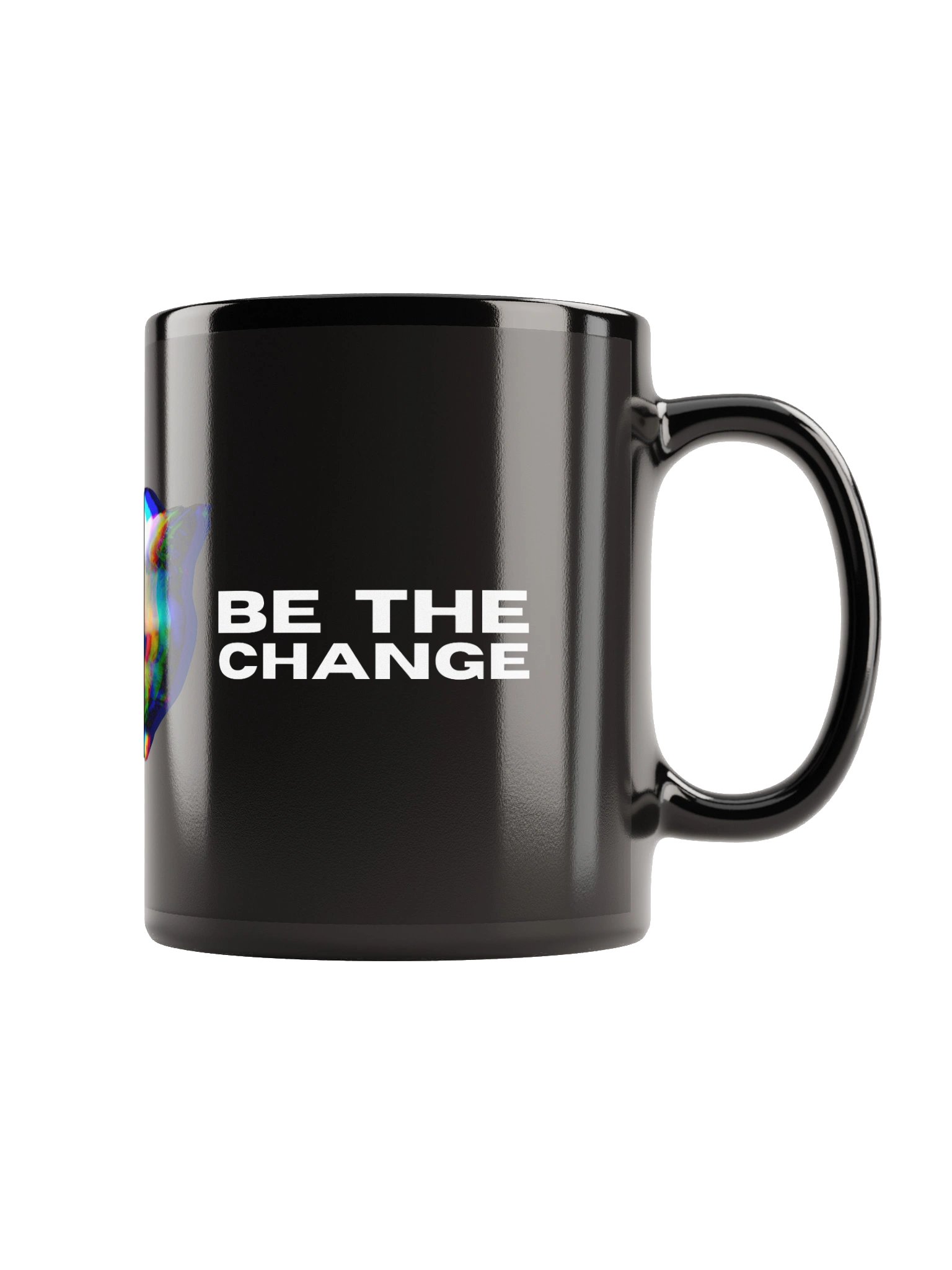 BE THE CHANGE GLOSSY MUG product image (4)