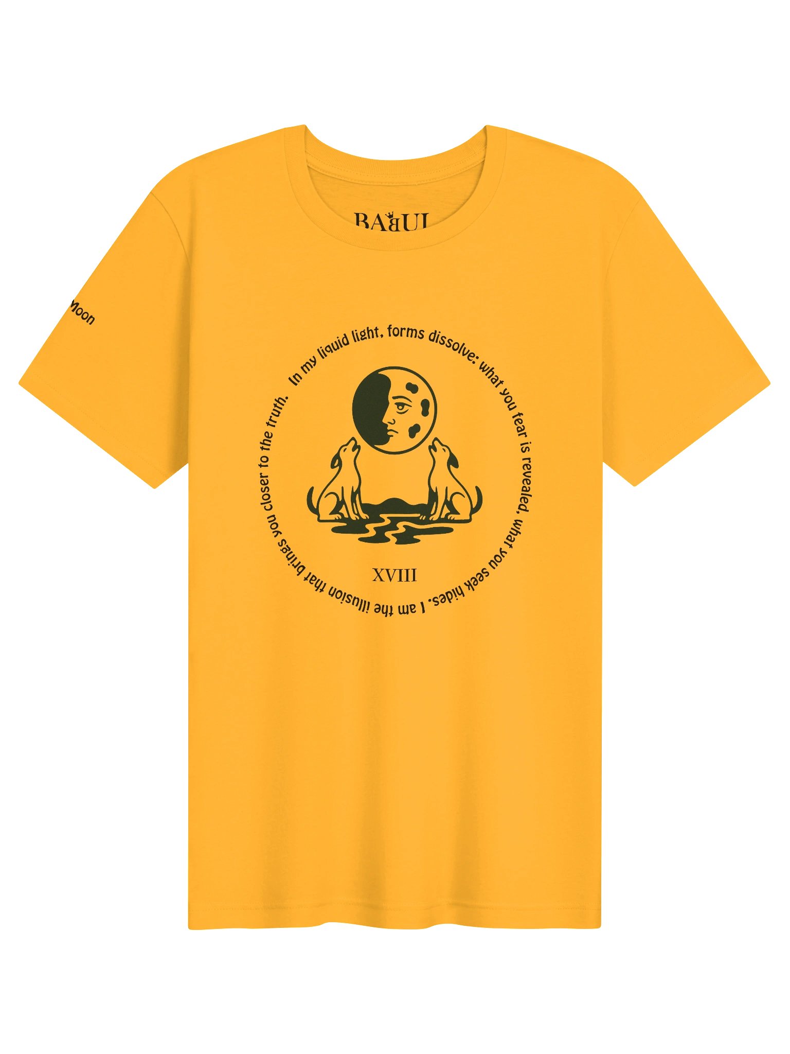 The Moon - ArcanaPop T-Shirt – Where Tarot Magic Meets Pop Art product image (1)