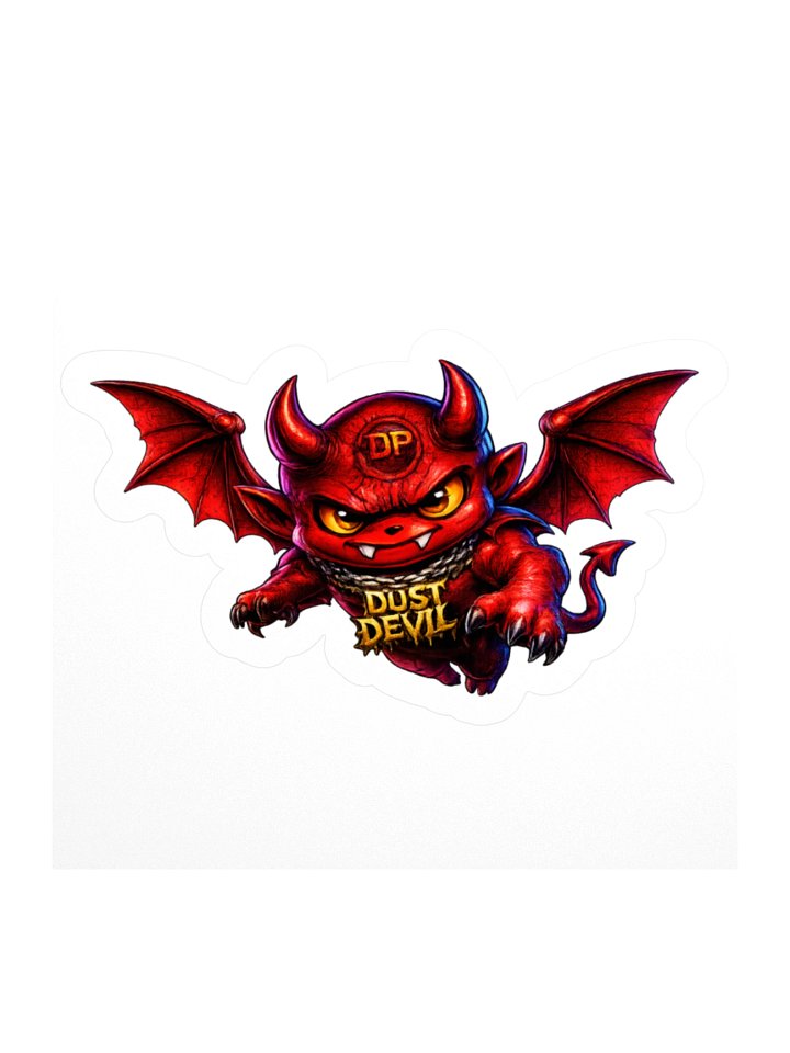 Dust Devil 3" x 3" sticker product image (1)