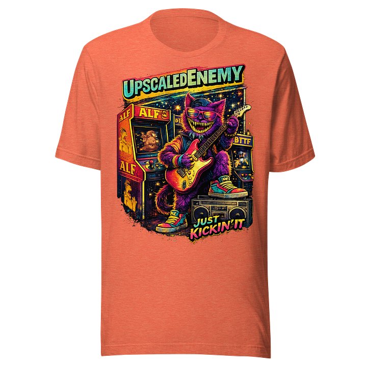 80s Baby! Drop-3_Kickin-It_HthrORNG product image (1)