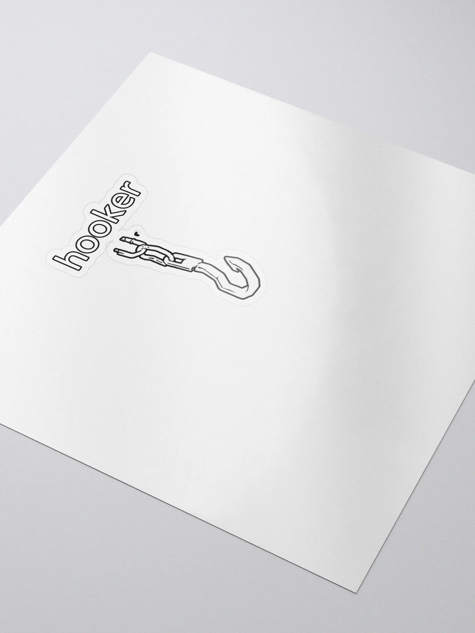DBD Hooker Sticker product image (3)