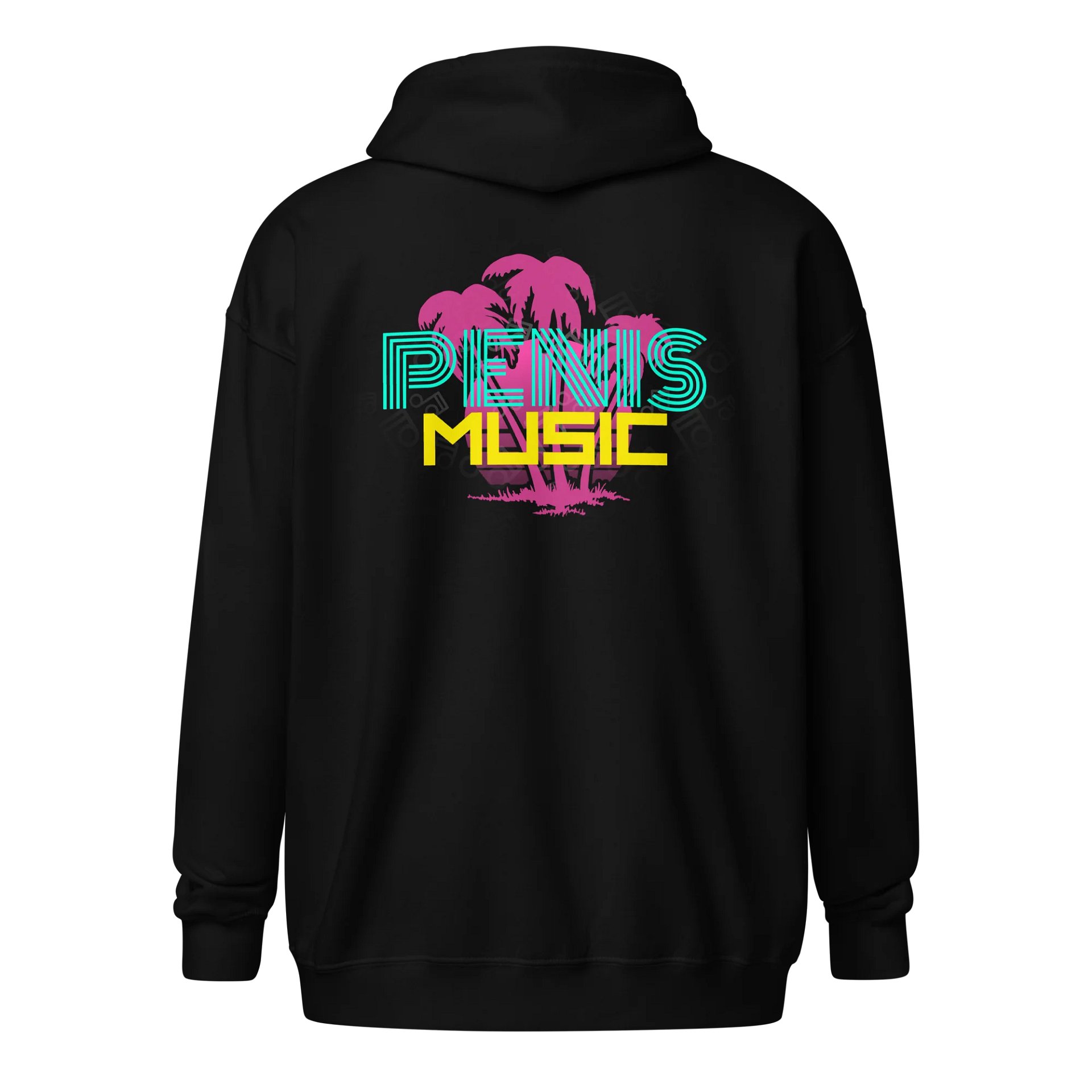 Penis Music zip hoodie product image (4)