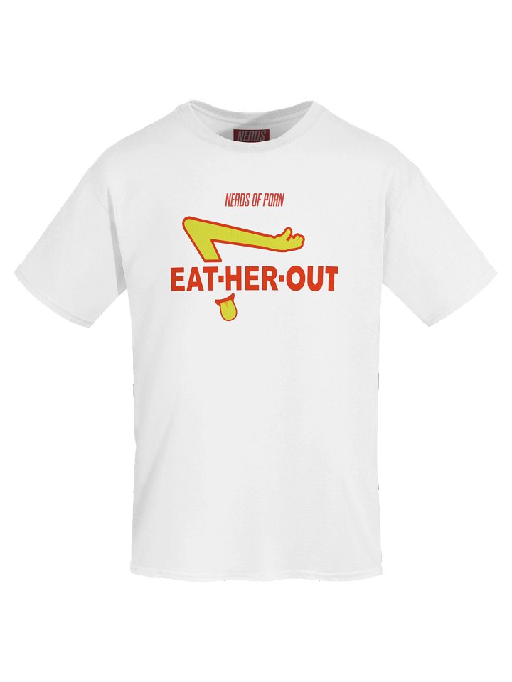 Eat Her Out Restaurant Parody Tee (white) product image (1)