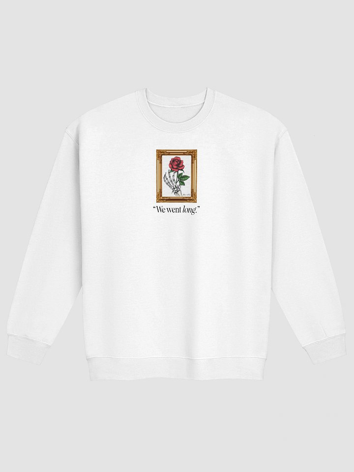 "We Went Long" Painting Crewneck Sweatshirt product image (1)