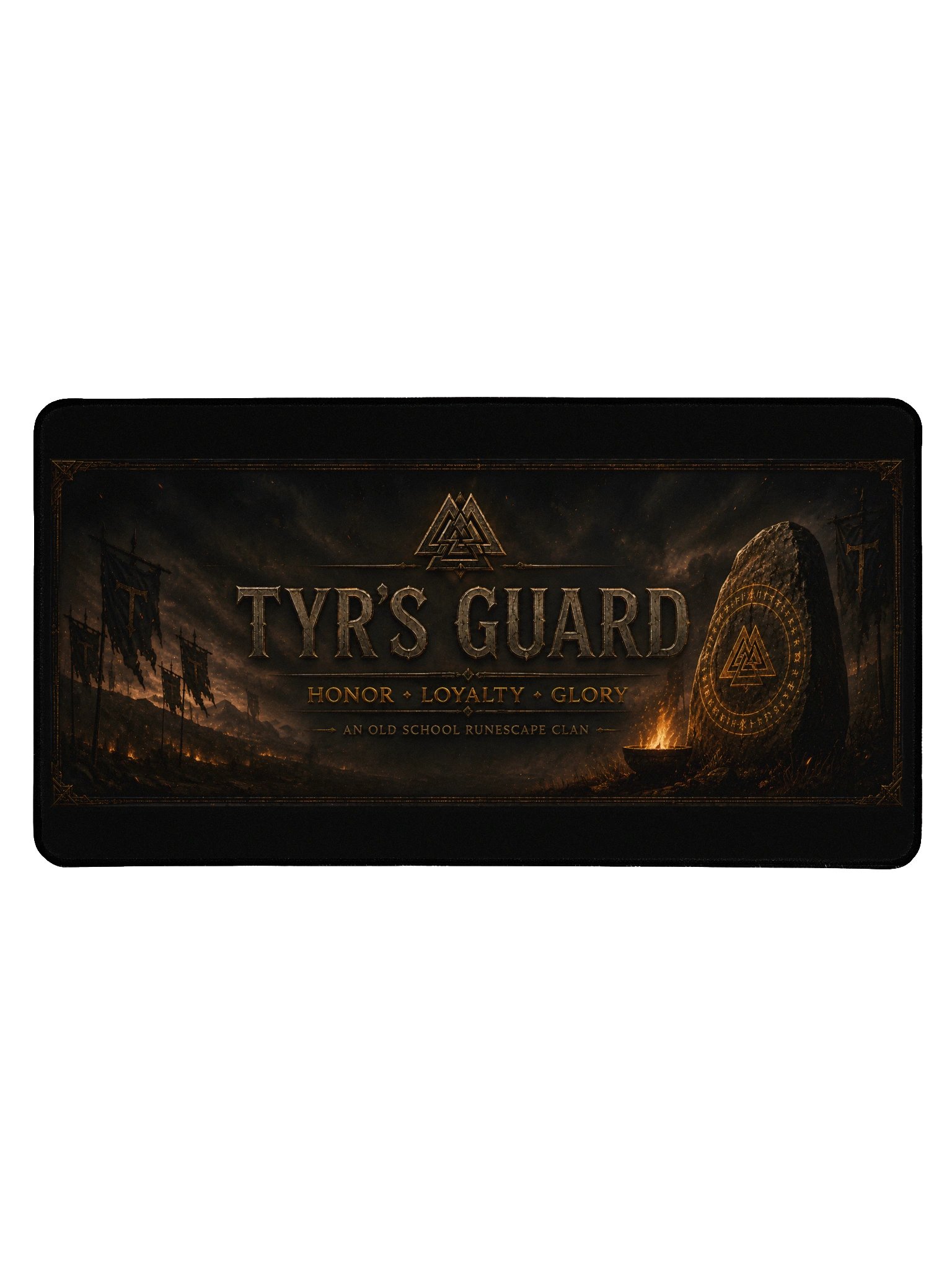 Tyr's Guard Banner Desktop Mat product image (1)