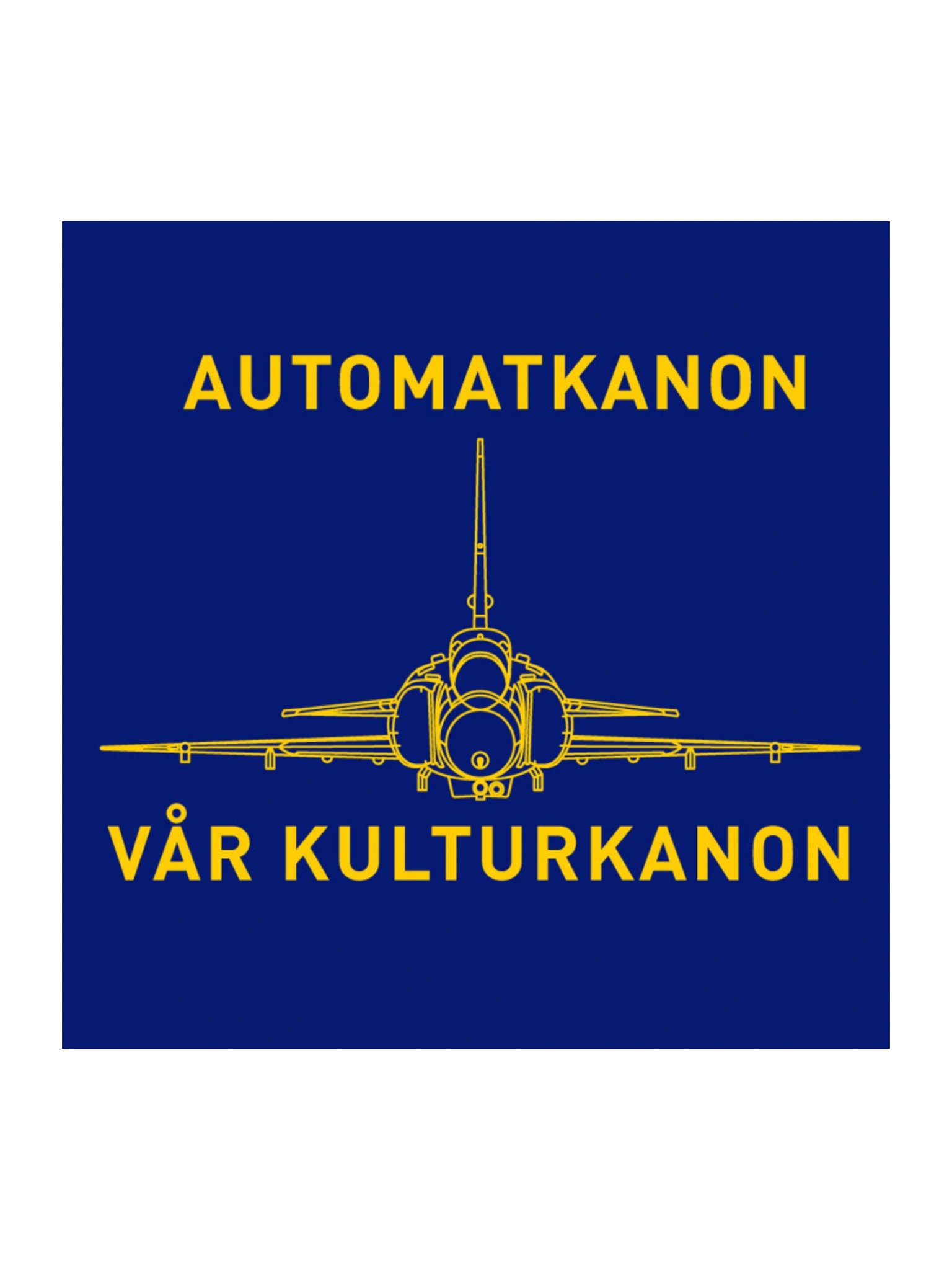 Automatkanon, vår kulturkanon (sticker) product image (2)