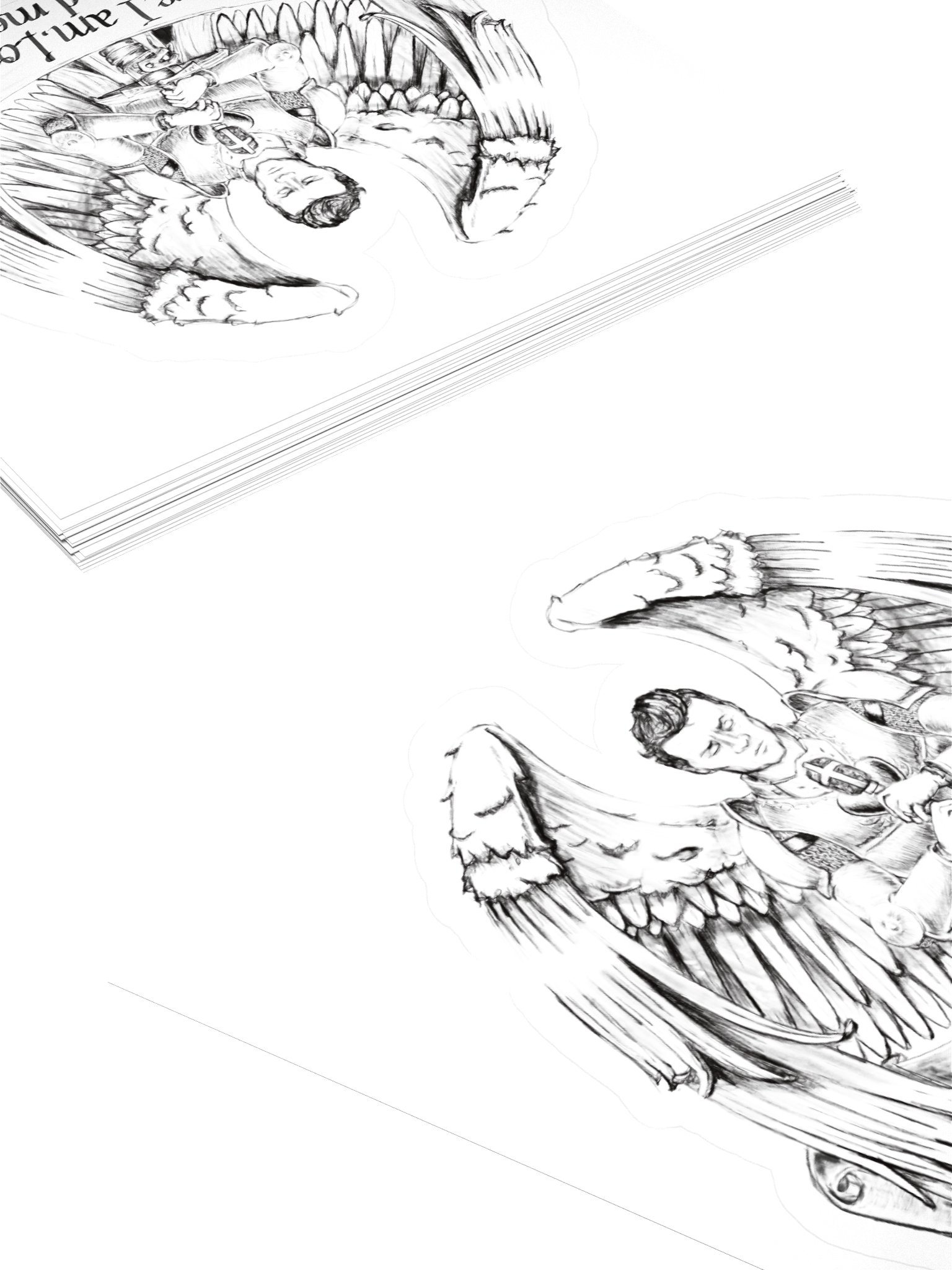 Patriot Paladin Sticker product image (2)