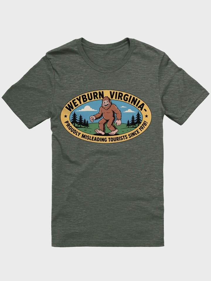 Weyburn Virginia Bigfoot Adventure T-Shirt product image (49)