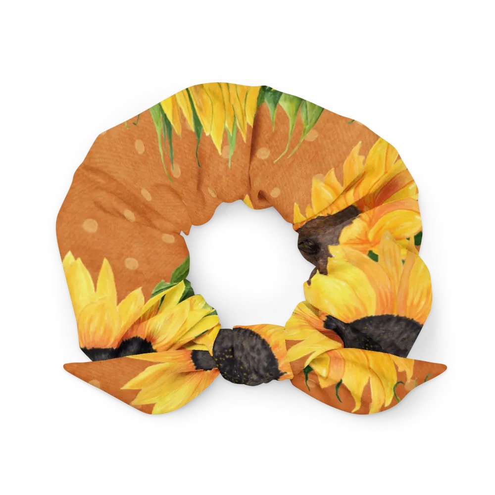 Sunflower Dreams All-Over Print Scrunchie product image (1)