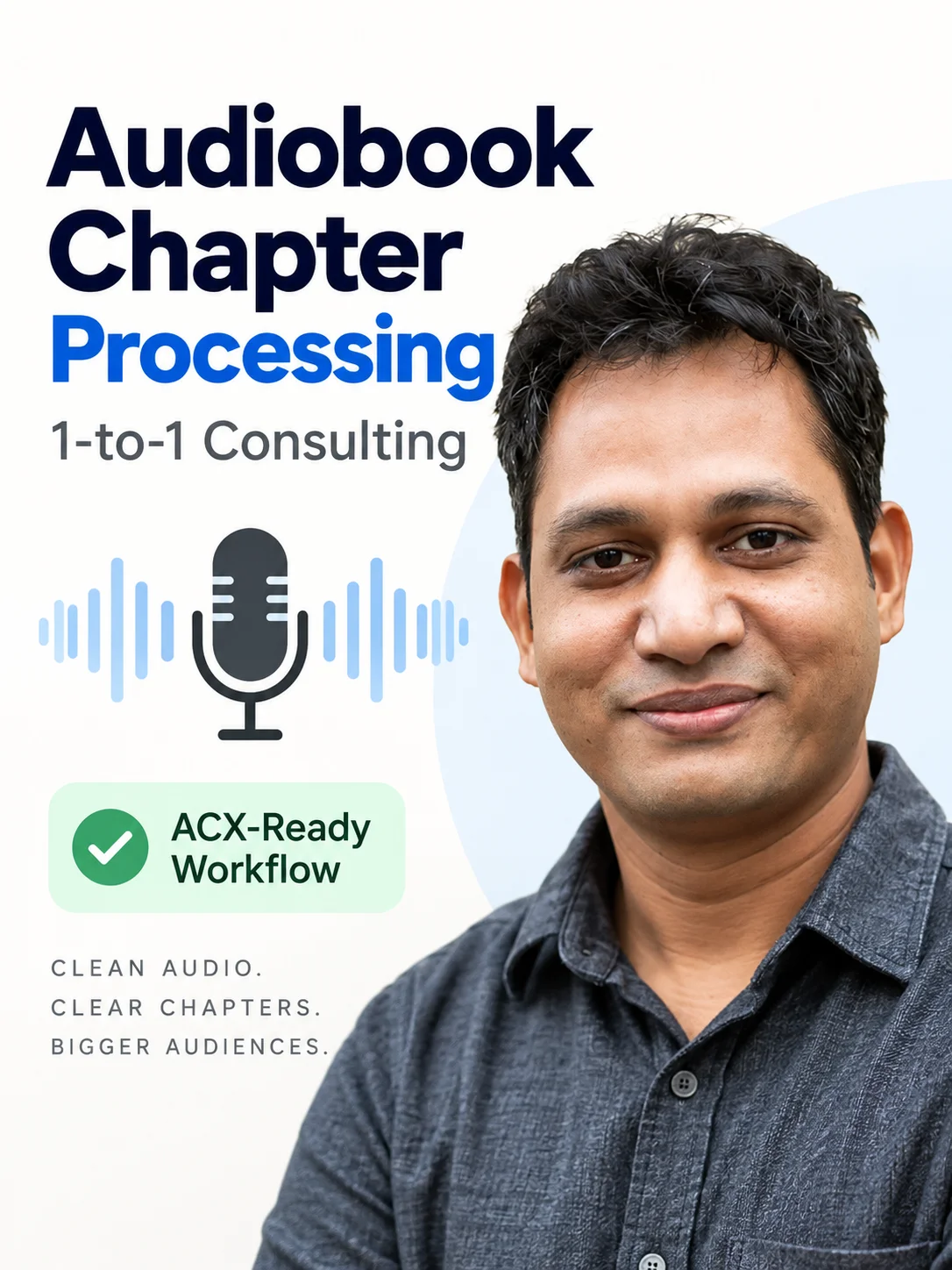 Prepare Your Audiobook Chapters Without the Processing Hassle product image (1)