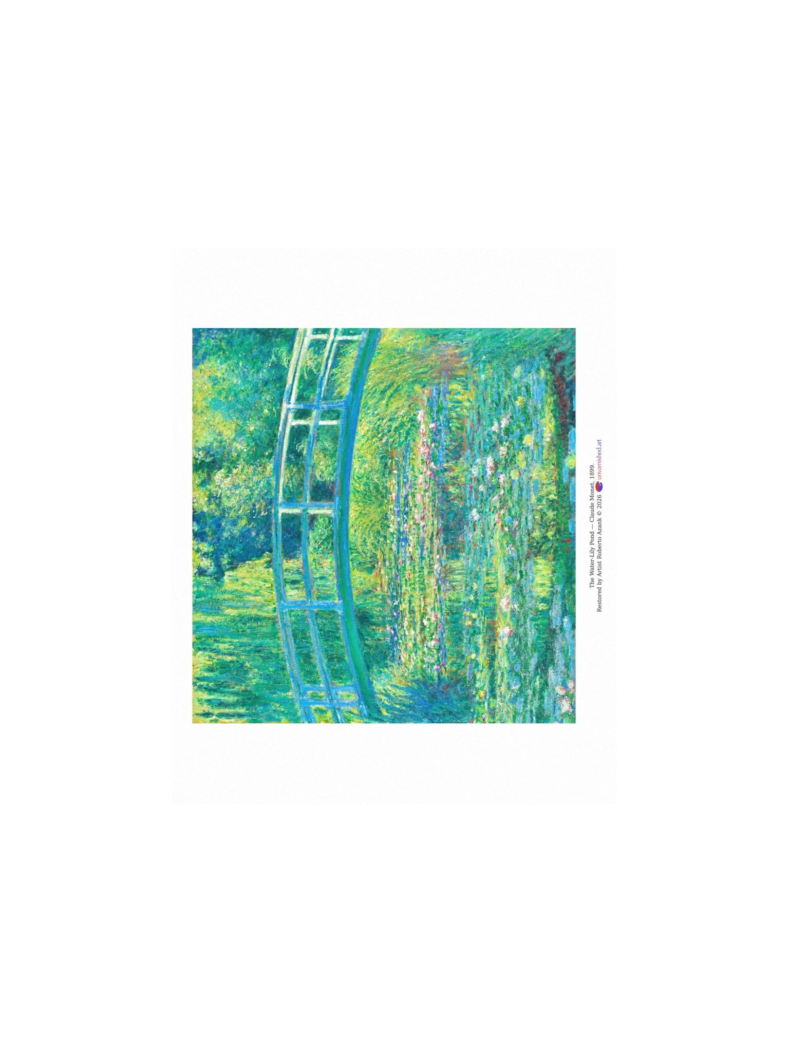 The Water-Lily Pond — Small Poster product image (1)