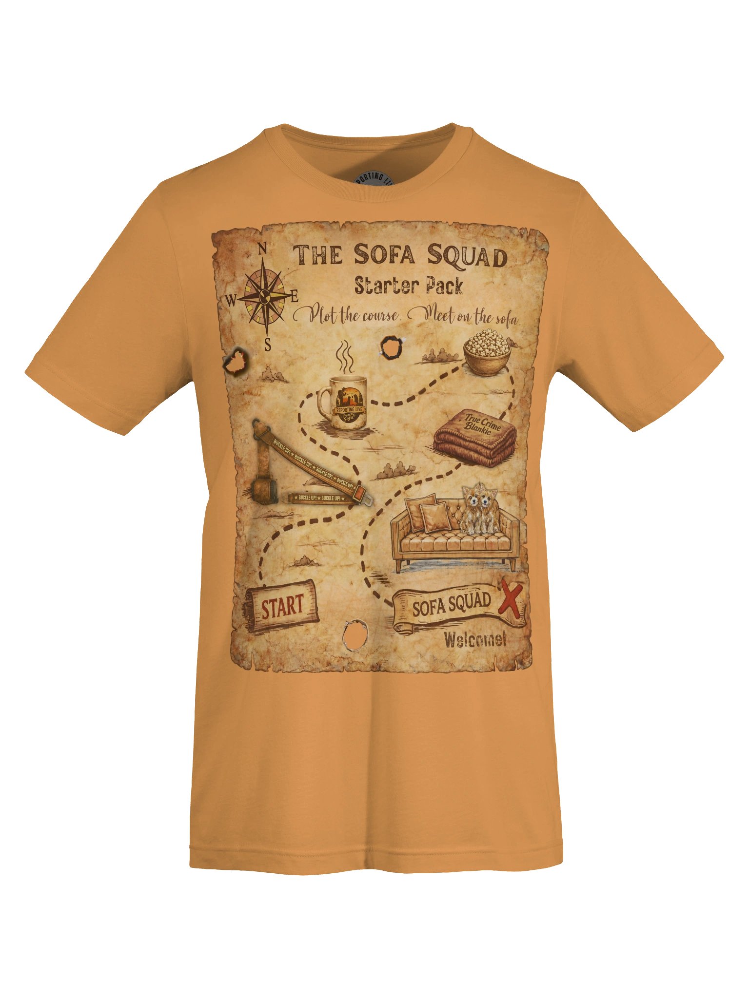 The Path to the Sofa Squad Bella Canvas Tee product image (67)