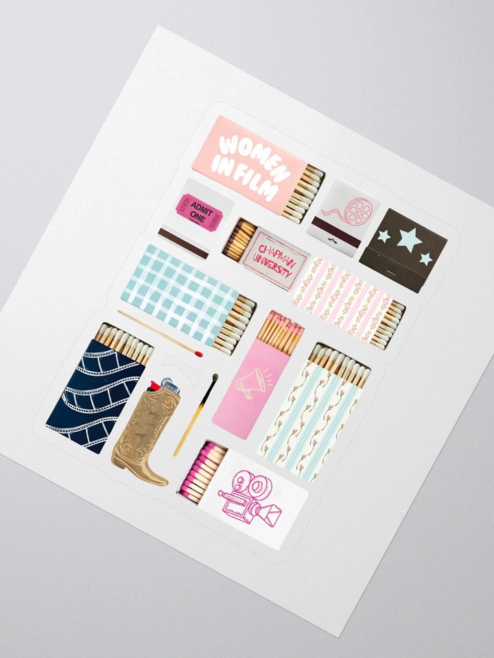 Wif Matchbook Sticker Set product image (2)