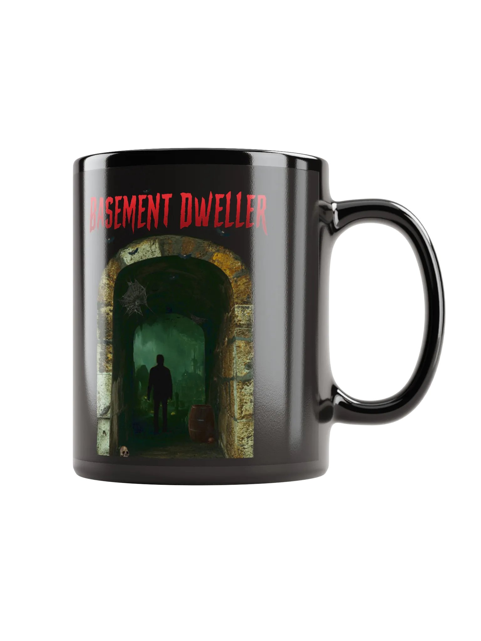 Basement Dweller - Black Glossy Mug product image (1)