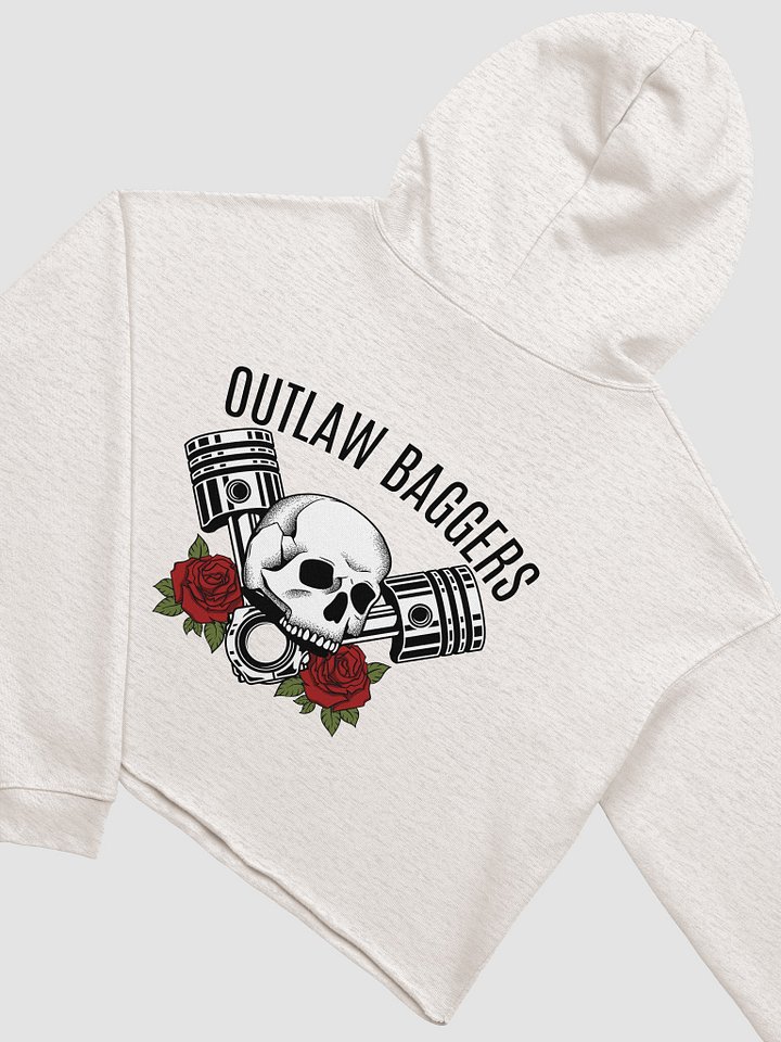 Rose Crop Top Hoodie product image (1)