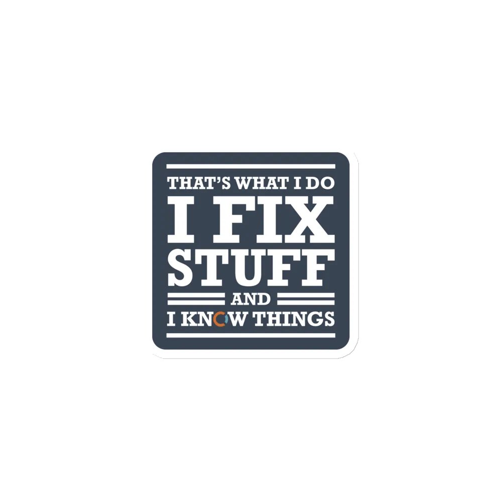 I FIX STUFF MAGNET product image (1)