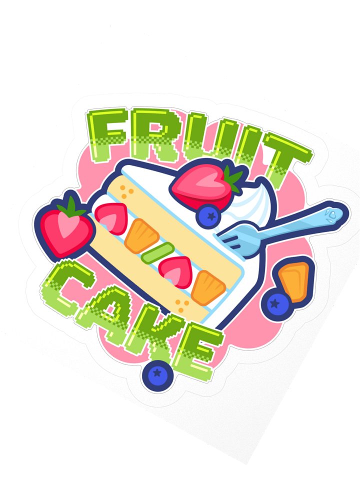 Fruitcake Slice Sticker product image (2)