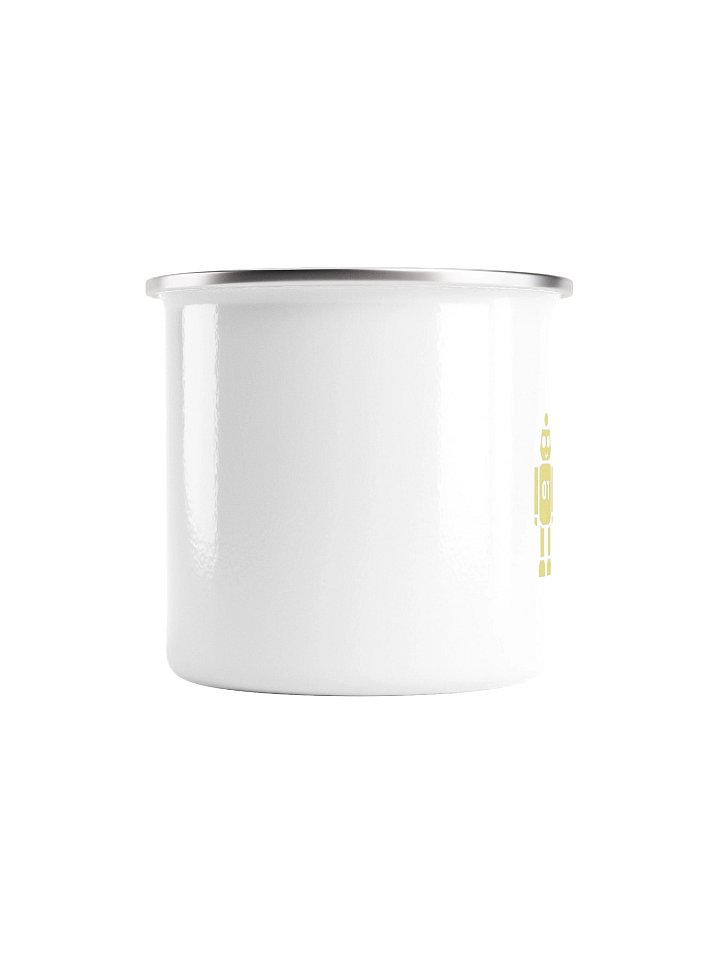 3 Binary Robots - Enamel Mug product image (2)