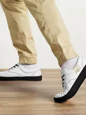 LM Origin™ Relic White Sneakers | Unisex Canvas Shoes product image (3)