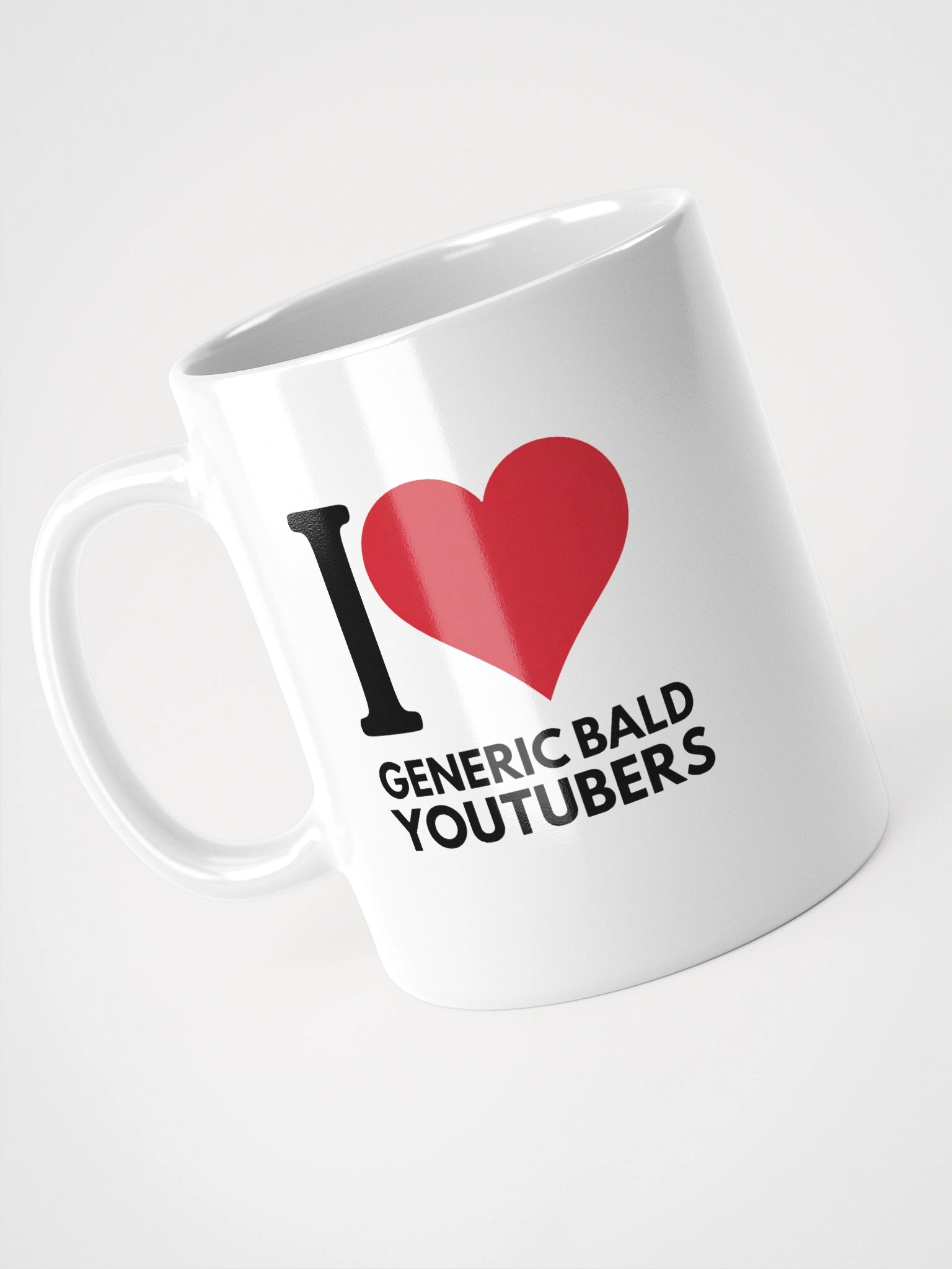 I Love Generic Bald YouTubers Mug product image (4)