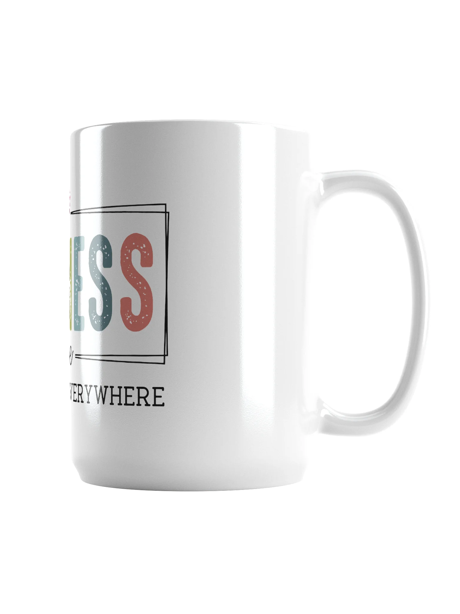Kindness Is Free Ceramic Mug – Sprinkle It Everywhere product image (3)