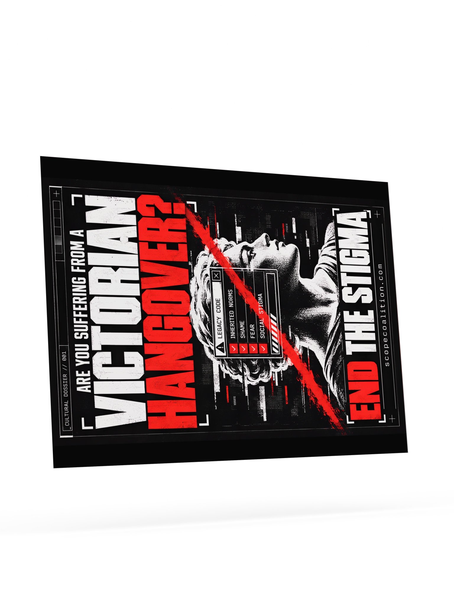 "The Victorian Hangover" Civic Broadside Art Poster (Multiple Sizes) product image (9)