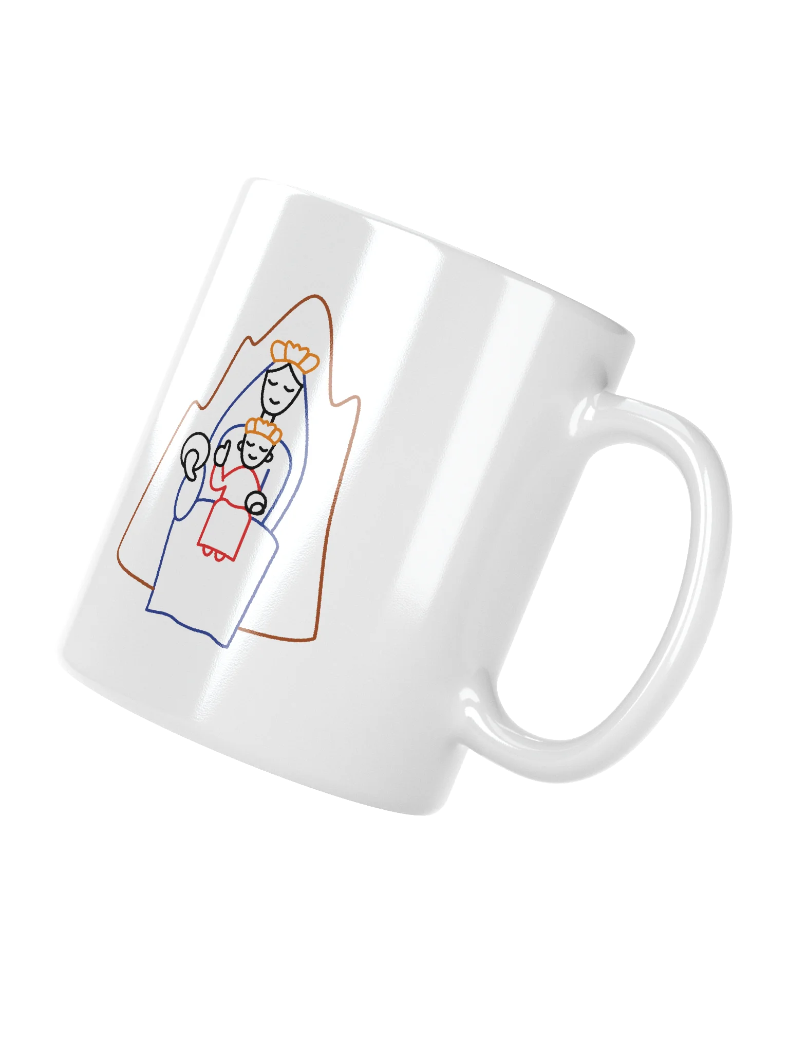 Minimalist Lady of Montserrat Mug product image (3)