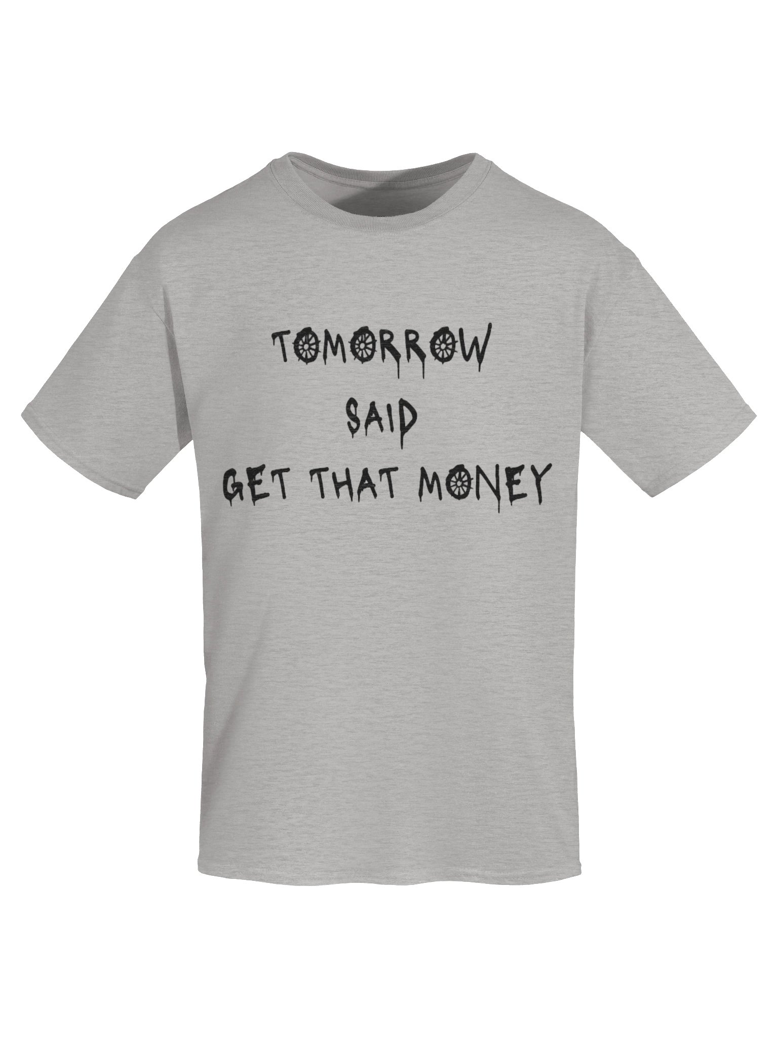 Tomorrow Said T-Shirt- Sport Grey product image (7)