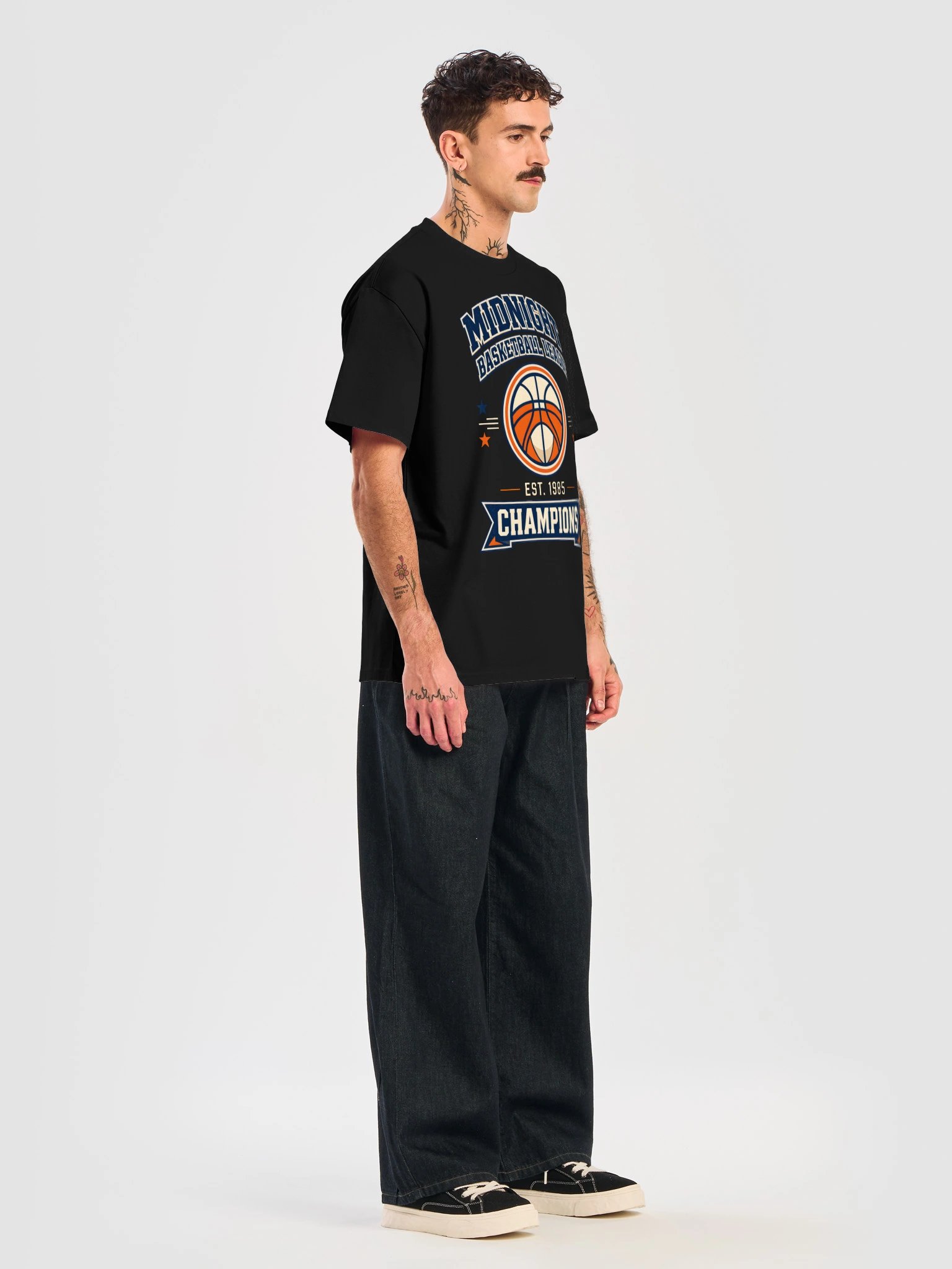 Midnight Basketball League — Vintage Champions Tee product image (27)