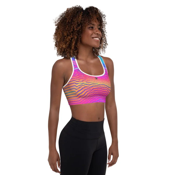 Syn Vaporwave Cheetah Sports Top product image (1)