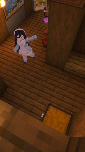 The maid says hello~ 💖

#minecraft #minecraftmods #maid

(A cutie for Yes Steve Model & Touhou Little Maid)

Model link: http...
