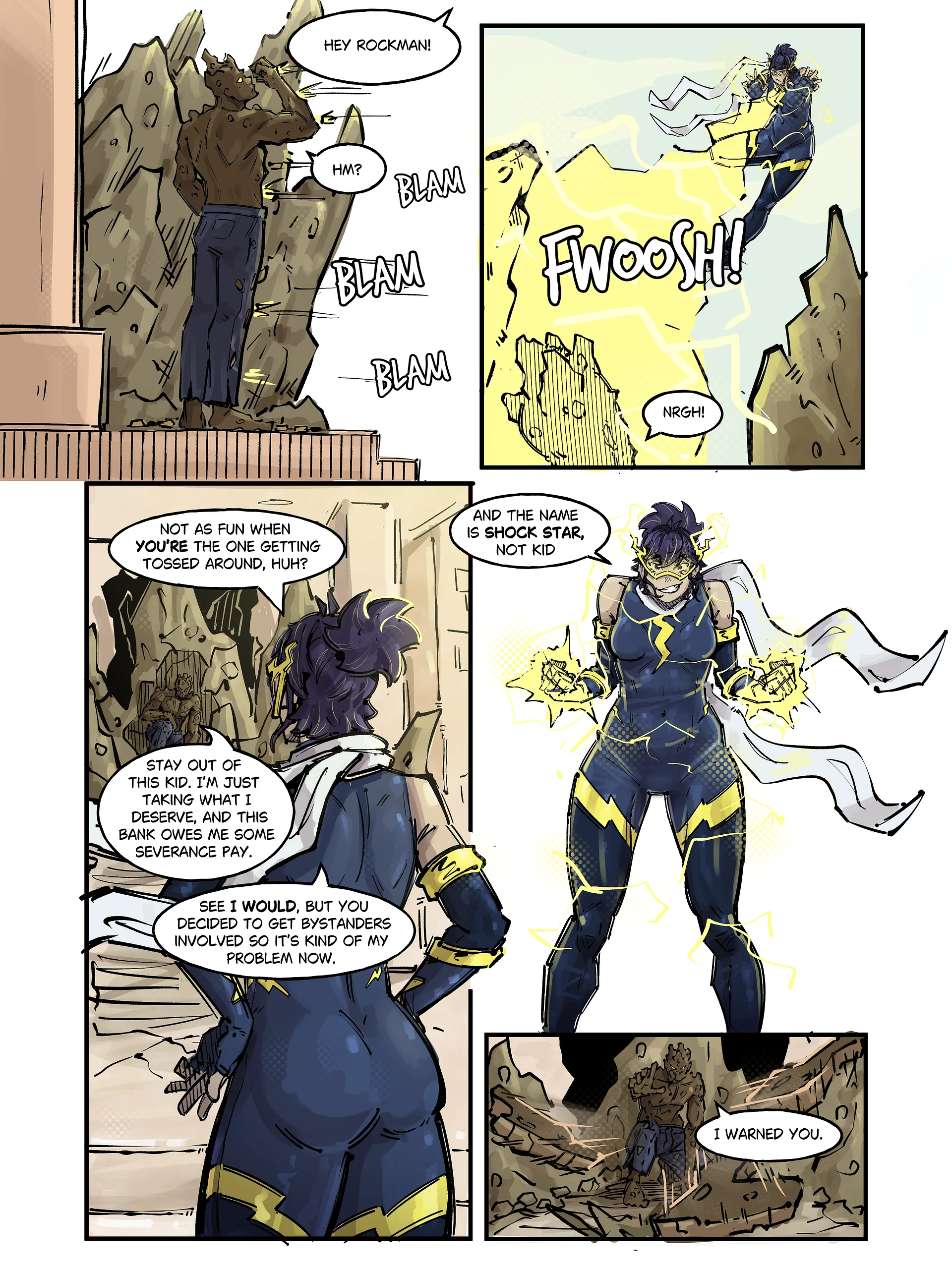 Shock Star Issue #1 (Physical) product image (2)