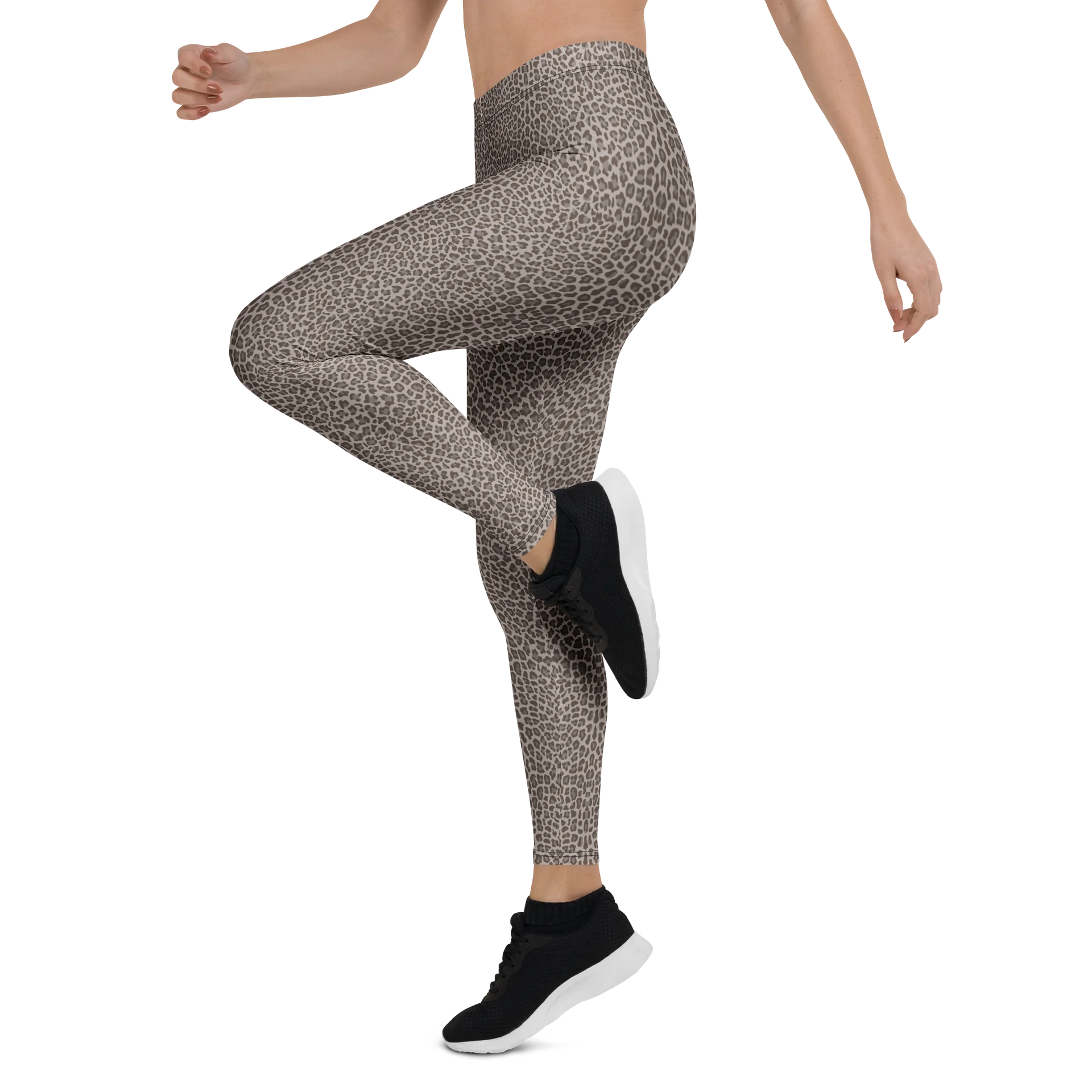 Bold Brown Leopard Print Leggings for Casual Wear product image (4)