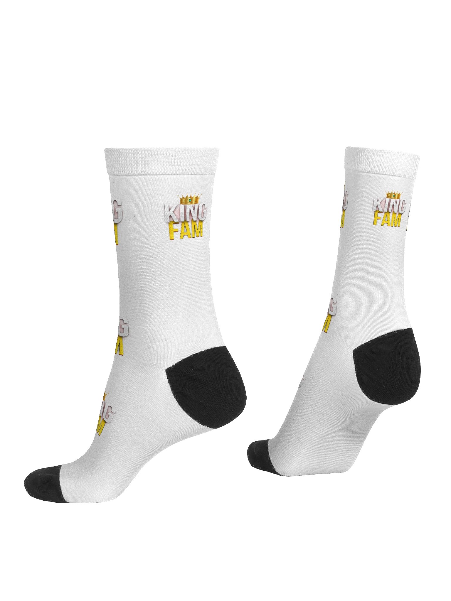King Fam Crew Socks product image (4)