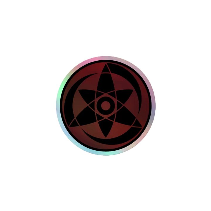 STICKER DEL MANGEKYOU SHARINGANN product image (1)