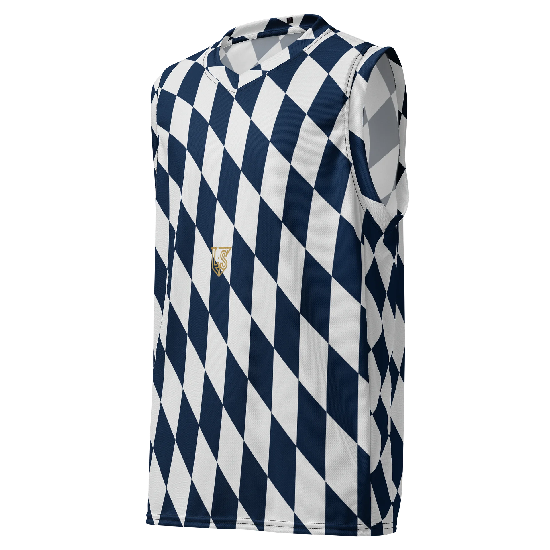 No Cap -Checker Board Sleeveless Pattern Design product image (1)