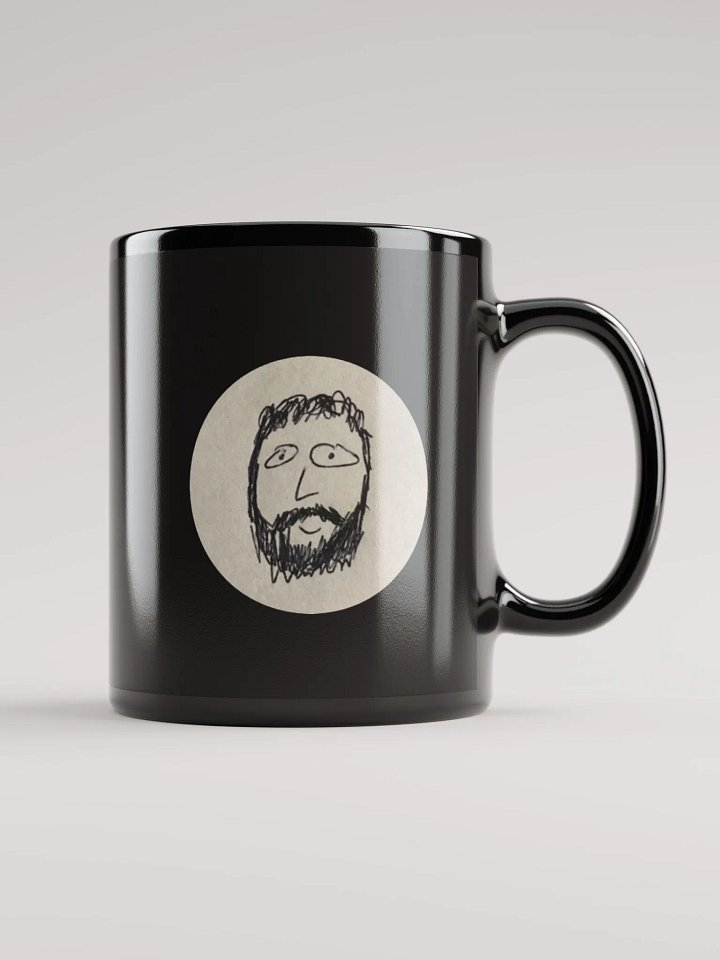 Trent Lenkarski Channel Logo Black Mug product image (1)