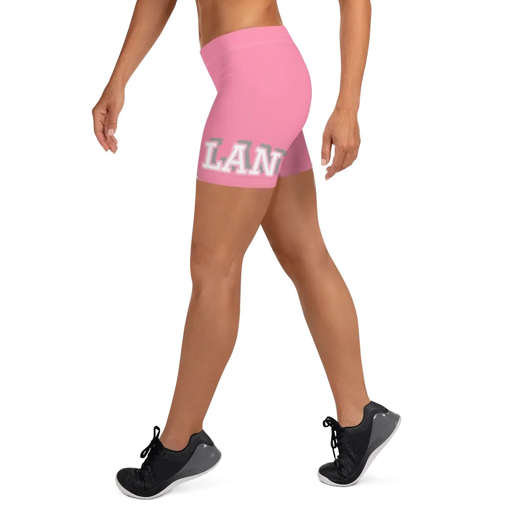 Lang Lang - Infamous Pink Yoga Shorts product image (8)