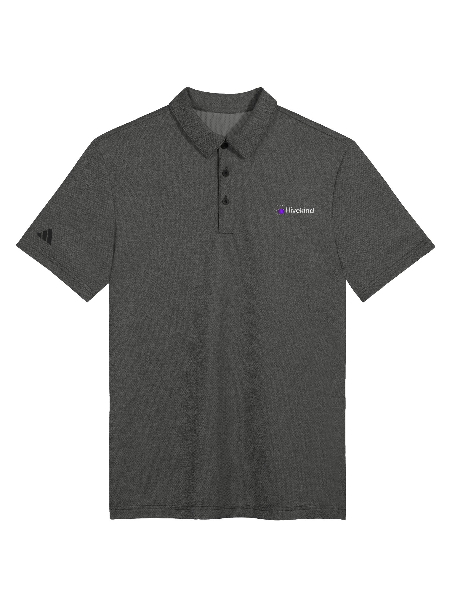 Hivekind Adidas Space-Dyed Polo Shirt product image (1)