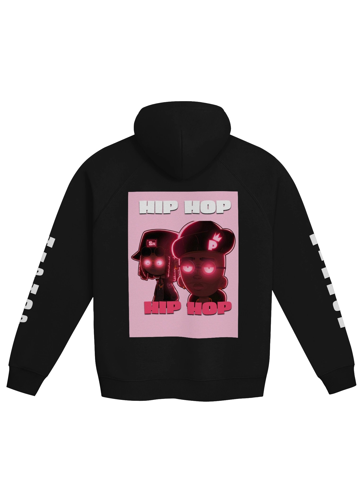 DARK Crimez Neon Glow Eco Hoodie product image (4)