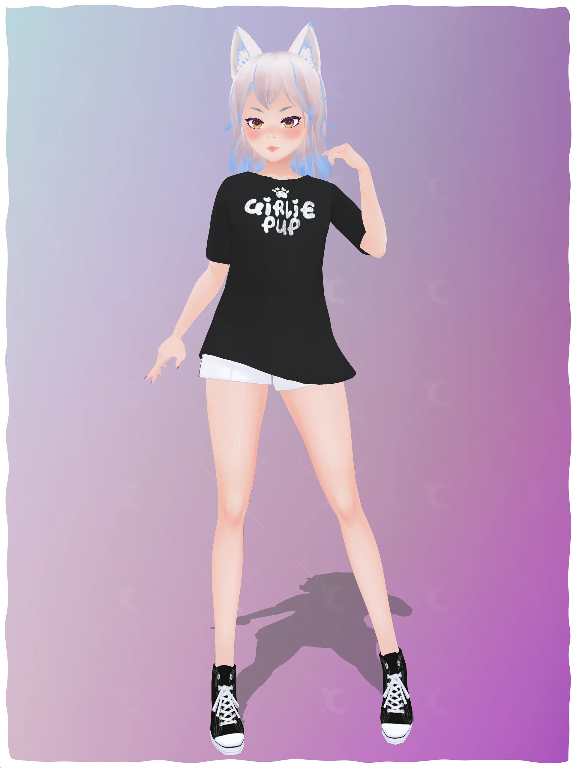 [VRoid Digital] Lunazera Shirt pack for VRoid Models product image (3)