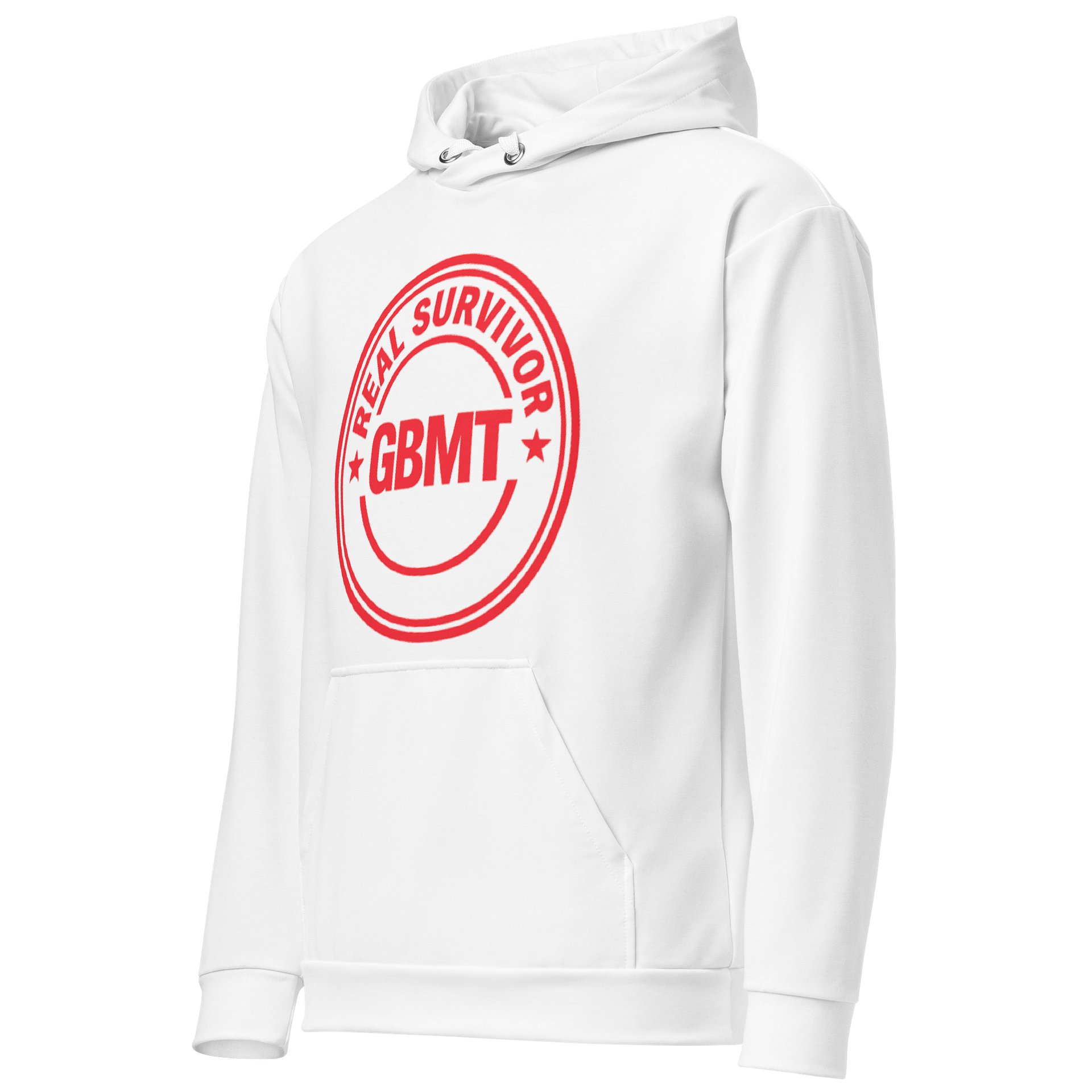 Real Survivor GBMT Hoodie – Red Edition product image (3)